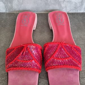 Home Sepatu Wanita Pink Glitter